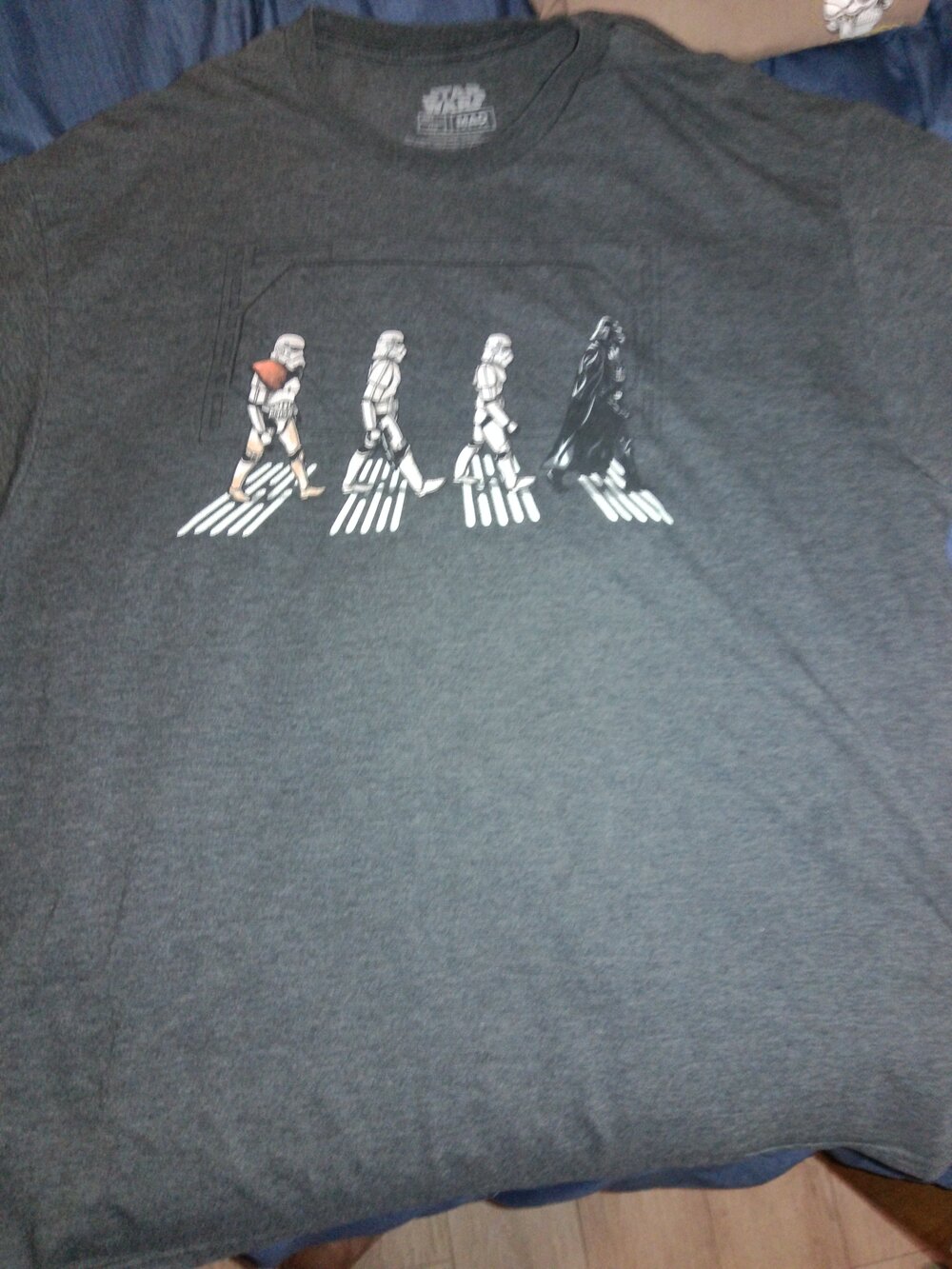 2XL Mens Star Wars Darth Vader Parody T Shirt-Good Condition